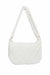 Fashionable Zippered Plush Shoulder Bag, Stylish and Comfortable Plush Fabric Women Bag, Soft Touch Lady Bag for Daily Use,CK-48 Ivory