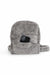 Plush Handmade and Soft Touch Fashionable Carry-on Backpack, 11.8 x 11.8 Inches (30x30 cm.) Trendy and Comfy Travel Backpack,CS-9K Grey