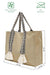 Polyamide Canvas Hand Shoulder Tote Bag with Tassels Casual Daily Bag Large Capacity Shopping Bag,C-15 Mold Green