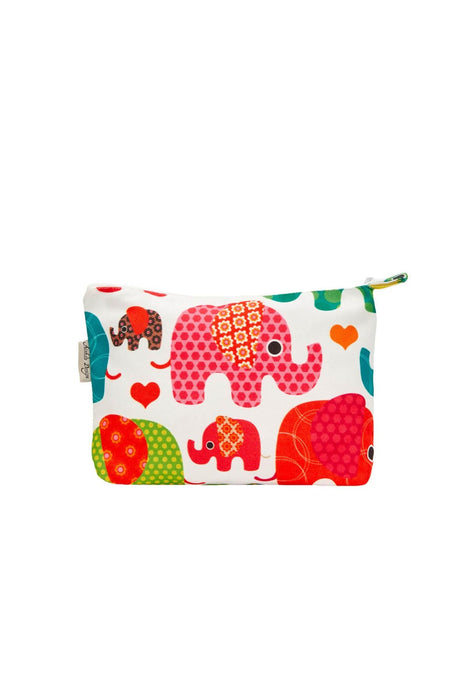 Digital Printed Fabric Tiny Handbag Vanity Bag Toiletry Bag for Women,CMK-5S Suzani Pattern 21