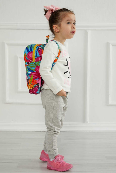 Preschool Backpack Kindergarten Little Kid Toddler School Backpacks for Boys and Girls Patterned Oversized Kid's Backpack 13'',CS-7B