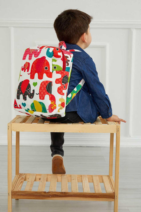 Preschool Backpack Kindergarten Little Kid Toddler School Backpacks for Boys and Girls Patterned Oversized Kid's Backpack 13'',CS-7B