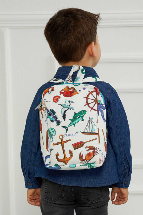 Vorschulrucksack Kindergarten Kleinkind Schulrucksäcke für Jungen und Mädchen Gemusterter übergroßer Kinderrucksack 12'',CS-7K