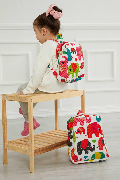 Vorschulrucksack Kindergarten Kleinkind Schulrucksäcke für Jungen und Mädchen Gemusterter übergroßer Kinderrucksack 12'',CS-7K