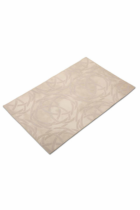 Set of 2 Washable Wipeable Placemats Embroidered Faux Leather Table Mats Place mats Easy to Clean for Dining Table Set with Tassel,A-5