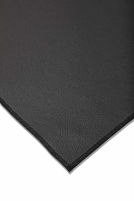 Set of 2 Washable Wipeable Placemats Embroidered Faux Leather Table Mats Place mats Easy to Clean for Dining Table Set with Tassel,A-5