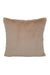 Super Soft Luxury Solid Pillow Cover made from High Quality Plush Fabric, Rabbit Fur Throw Pillow Cover with an Elegant Design,P-1 Light Brown