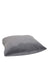 Super Soft Luxury Solid Pillow Cover made from High Quality Plush Fabric, Rabbit Fur Throw Pillow Cover with an Elegant Design,P-1 Grey