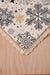 Christmas Table Runner with Lace Embroidery Table Cloth for Home Kitchen Decorations Wedding, Parties, BBQs, Everyday,R-38K Star Pattern 2 - Mustard Yellow