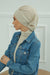 Instant Turban Lightweight Aerobin Scarf Head Turbans For Women Headwear Stylish Elegant Design,HT-91 Beige