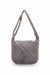 Plush and Zippered Shoulder Bag with Diamond Patterned Design, Large Casual Plush Women Shoulder Bag, Comfortable Casual Women Bag,C-41 Grey