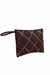 Fashionable Leather Handbag with Paillette Lines, Sequined Leather Handbag for Special Occasions, High Quality Leather Women Handbag,CE-22 Dark Brown