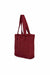 Sturdy and Stylish Handbag with Magnetic Closure, Strong Handmade Handbag made from Polyamide Fabric, Women's Tote Bag,CK-50 Maroon