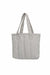 Sturdy and Stylish Handbag with Magnetic Closure, Strong Handmade Handbag made from Polyamide Fabric, Women's Tote Bag,CK-50 Light Grey