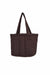 Sturdy and Stylish Handbag with Magnetic Closure, Strong Handmade Handbag made from Polyamide Fabric, Women's Tote Bag,CK-50 Dark Brown