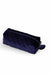 Velvet Zippered Makeup Bag with Handle, 10 x 4 Inches (25x10 cm.) Handmade Cosmetic Handbag, Elegant Soft Touch Makeup Bag for Women,CMB-7 Navy Blue