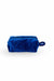 Velvet Zippered Makeup Bag with Handle, 7.9 x 4 Inches (20x10 cm.) Handmade Cosmetic Handbag, Elegant Soft Touch Makeup Bag for Women,CMK-7 Sax Blue