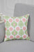 Spring-Inspired Throw Pillow Cover with Pom-Pom Trim, Handmade 18x18 Inches Paisley and Stripe Pillow Cover Design for Sofa and Couch,K-315 Suzani Pattern 79-80