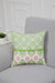 Spring-Inspired Throw Pillow Cover with Pom-Pom Trim, Handmade 18x18 Inches Paisley and Stripe Pillow Cover Design for Sofa and Couch,K-315 Suzani Pattern 79-80