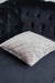 Boho Style Throw Pillow Cover made from Velvet, Decorative 18x18 Inches Quilted Handmade Pillow Cover for Modern Home Decoration,K-330 Mink