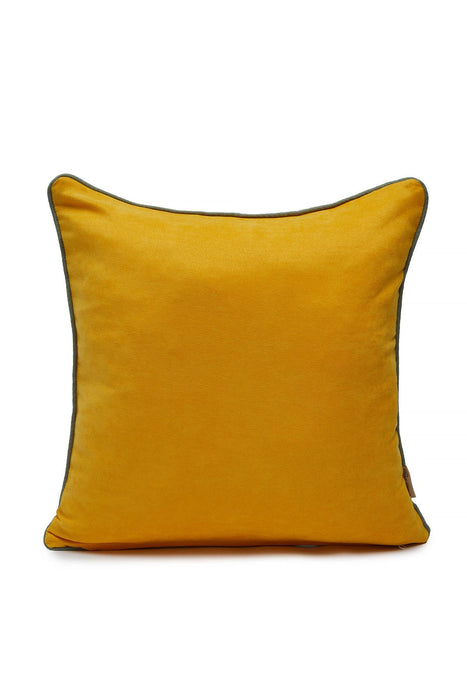 Boho Decorative Polyester Square Throw Pillow Covers Square Cushion Cases with Flower Patterns Handicraft Look,K-222