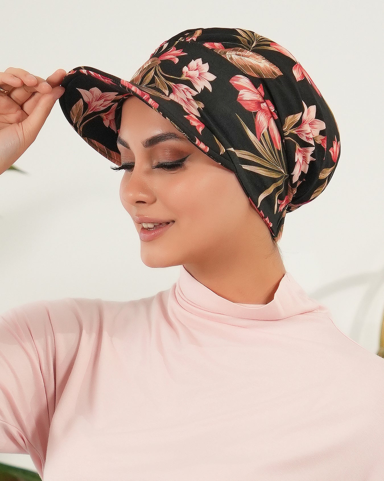 Patterned Turban Bonnets