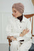 Chic Design Cotton Instant Turban Hijab for Women, Beautiful Pre-tied Turban Bonnet for Women, Trendy Fashionable Cancer Chemo Headwear,B-68 Mink