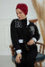 Chic Design Cotton Instant Turban Hijab for Women, Beautiful Pre-tied Turban Bonnet for Women, Trendy Fashionable Cancer Chemo Headwear,B-68 Maroon