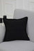 Chic Teddy Square Throw Pillow Cover, 18x18 Inches Soft Touch Teddy Pillow Cover for Couch and Sofa, Trendy Throw Pillow Cover,K-309 Black