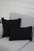 Chic Teddy Square Throw Pillow Cover, 18x18 Inches Soft Touch Teddy Pillow Cover for Couch and Sofa, Trendy Throw Pillow Cover,K-309 Black