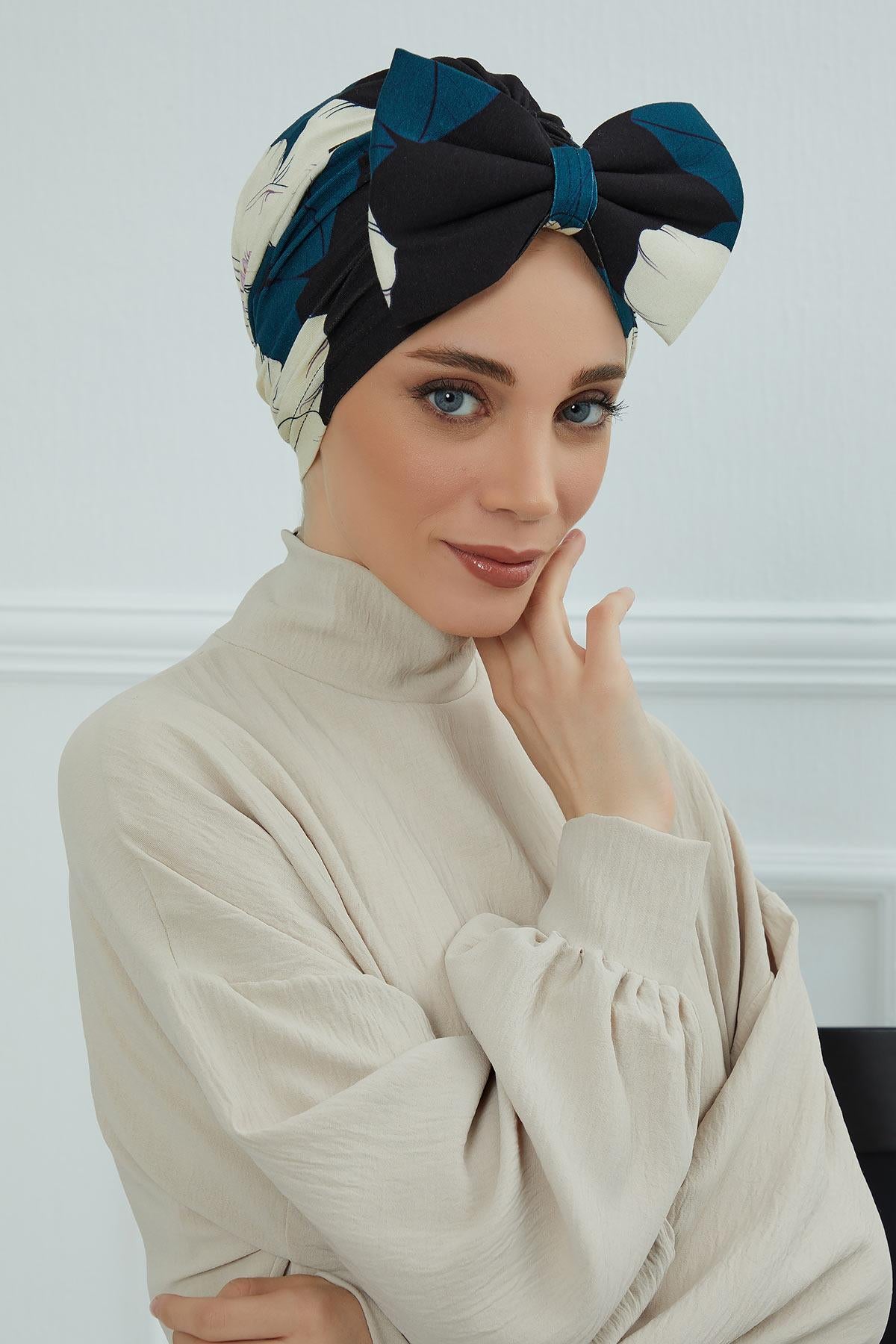 Patterned Turban Bonnets