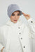 Cotton Visor Turban Head Cover, Visor Newsboy Hat for Women, 95% Cotton Plain Casual Hijab Bonnet Cap, Sun Protective Visor Chemo Cap,B-73 Grey 2