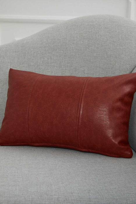 Decorative Modern Sewed Throw Pillow Cover 20x12 Inches Decorative Cushion Cover for Cozy Home Housewarming Gift,K-138 Brick