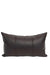 Decorative Modern Sewed Throw Pillow Cover 20x12 Inches Decorative Cushion Cover for Cozy Home Housewarming Gift,K-138 Dark Brown