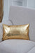 Decorative Modern Sewed Throw Pillow Cover 20x12 Inches Decorative Cushion Cover for Cozy Home Housewarming Gift,K-138 Gold