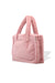 Faux Fur Plush Stylish Handbag for Women,CE-3 Powder