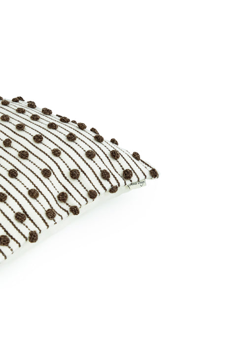 غطاء وسادة من الصوف المزخرف معقود يدويًا، غطاء وسادة منسوج يدويًا من الأناضول التقليدي مقاس 45 × 45 سم، K-234