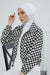 Inner Bonnet Instant Turban %95 Cotton Head Scarf Lightweight Headwear Ninja Cap, Slip on Hijab,TB-5 White