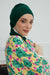 Instant Turban Cotton Scarf Head Turbans For Women Headwear Stylish Elegant Design,HT-81 Green