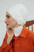 Instant Turban Cotton Scarf Head Turbans For Women Headwear Stylish Elegant Design,HT-81 Ivory