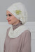 Instant Turban Cotton Scarf Head Turbans with Unique Flower Accessory For Women Headwear Stylish Elegant Design,HT-82