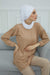 Instant Turban Lightweight Cotton Scarf Head Turbans For Women Headwear Stylish Elegant Design,HT-96 White