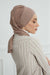 Instant Turban Lightweight Cotton Scarf Head Turbans For Women Headwear Stylish Elegant Design,HT-96 Mink