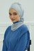 Instant Turban Lightweight Cotton Scarf Head Turbans For Women Headwear Stylish Elegant Design,HT-96 Grey 2