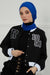 Instant Turban Lightweight Cotton Scarf Head Turbans For Women Headwear Stylish Elegant Design,HT-96 Sax Blue