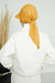 Instant Turban Newsboy Hat for Women, 95% Cotton Women's Visor Cap, Stylish Chemo Bonnet Visor Cap, Handmade Women Newsboy Headwear,B-71 Mustard Yellow