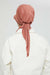Instant Turban Newsboy Hat for Women, 95% Cotton Women's Visor Cap, Stylish Chemo Bonnet Visor Cap, Handmade Women Newsboy Headwear,B-71 Salmon