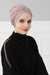 Instant Turban Plain Cotton Scarf Head Wrap Lightweight Hat Bonnet Cap for Women,B-9 Mink
