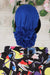 Instant Turban Plain Cotton Scarf Head Wrap Lightweight Multicolor Headwear Plain Bonnet Cap with Stylish Cotton Band,B-50 Sax Blue - Black