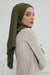 Jersey Shawl for Women Instant Cotton Head Wrap Shirred Scarf Turban,CPS-41 Fuchsia